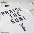 Dark Souls Torch Torch T-shirt Collection Encore: Solaire of Astora 2021 Ver. Vanilla White (M Size) thumbnail 2