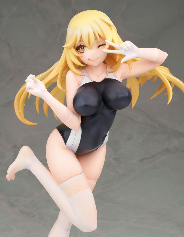A Certain Scientific Railgun T 1/7 Scale Pre-Painted Figure: Misaki Shokuhou School Swimsuit and Knee-high Socks Ver. image 10