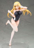 A Certain Scientific Railgun T 1/7 Scale Pre-Painted Figure: Misaki Shokuhou School Swimsuit and Knee-high Socks Ver. thumbnail 4