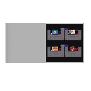 Book4Games Precision Game Storage for SNES / Super Nintendo