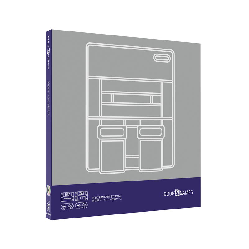 Book4Games Precision Game Storage for SNES / Super Nintendo image 1