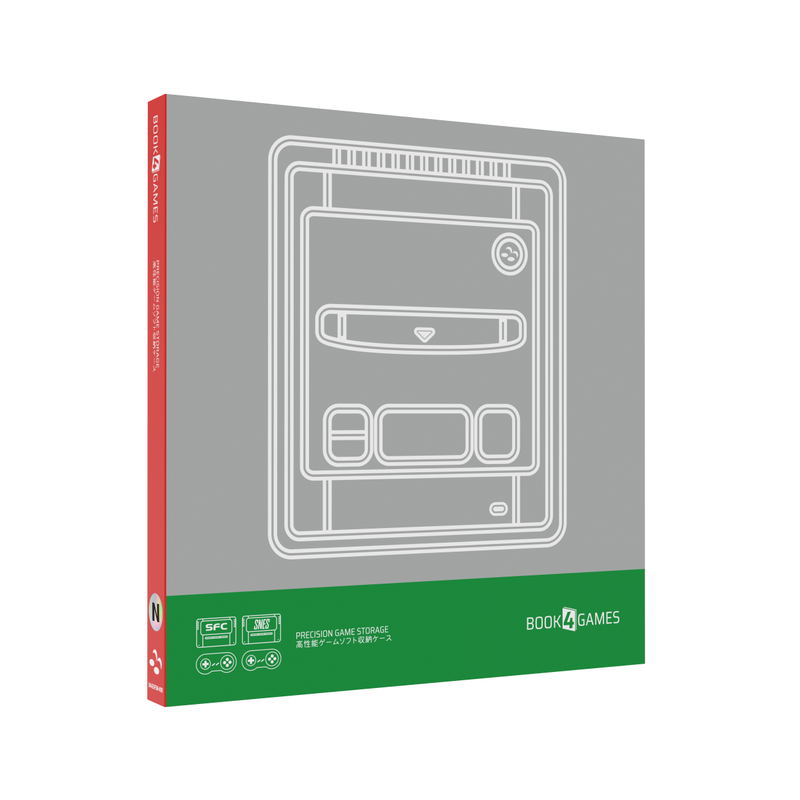Book4Games Precision Game Storage for Super Famicom / Super Nintendo image 1