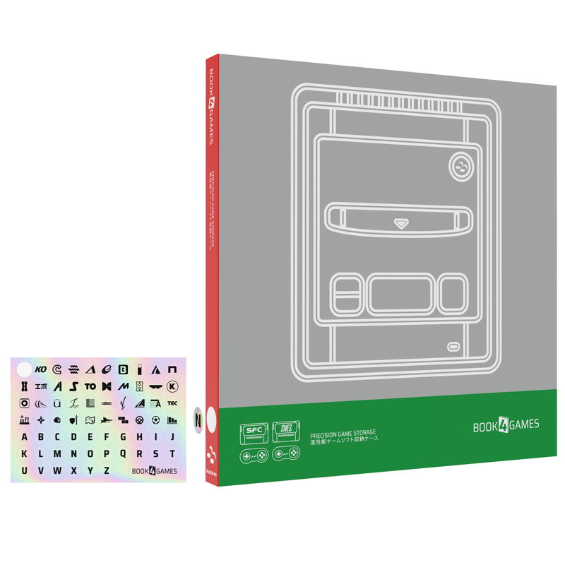 Book4Games Precision Game Storage for Super Famicom / Super Nintendo image 7
