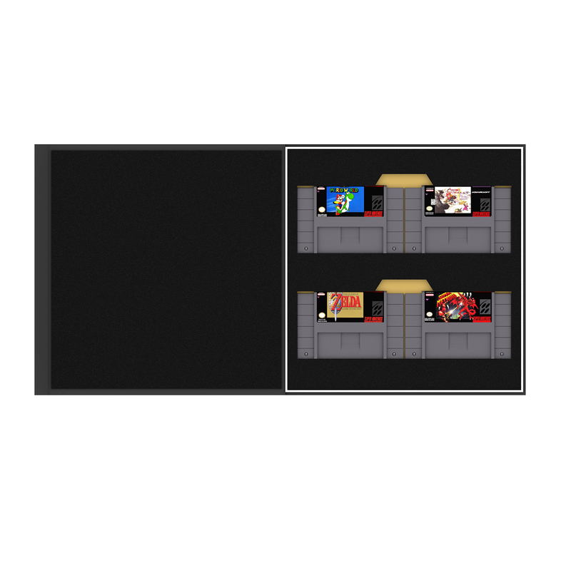 Book4Games Premium Precision Game Storage for SNES / Super Nintendo image 6