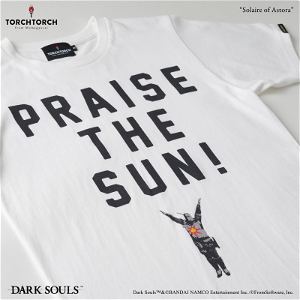 Dark Souls Torch Torch T-shirt Collection Encore: Solaire of Astora 2021 Ver. Vanilla White (S Size)
