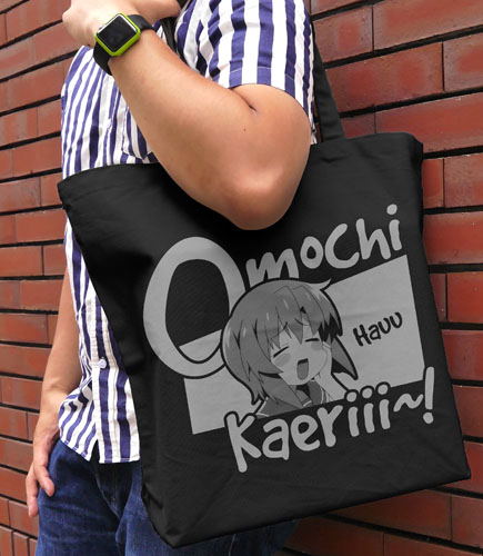 Higurashi When They Cry - Hauu Takeaway Large Tote Bag Black image 2