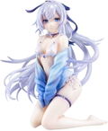 Kasu Komeshiro Original Illustration 1/7 Scale Pre-Painted Figure: Aqua-chan thumbnail 1