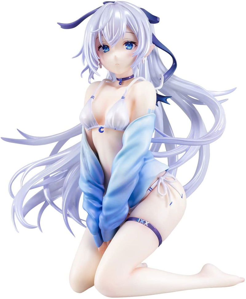 Kasu Komeshiro Original Illustration 1/7 Scale Pre-Painted Figure: Aqua-chan image 1
