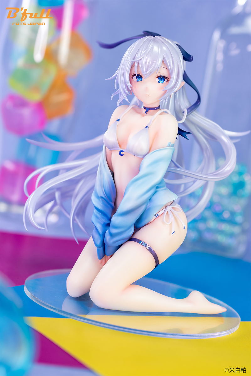 Kasu Komeshiro Original Illustration 1/7 Scale Pre-Painted Figure: Aqua-chan image 14