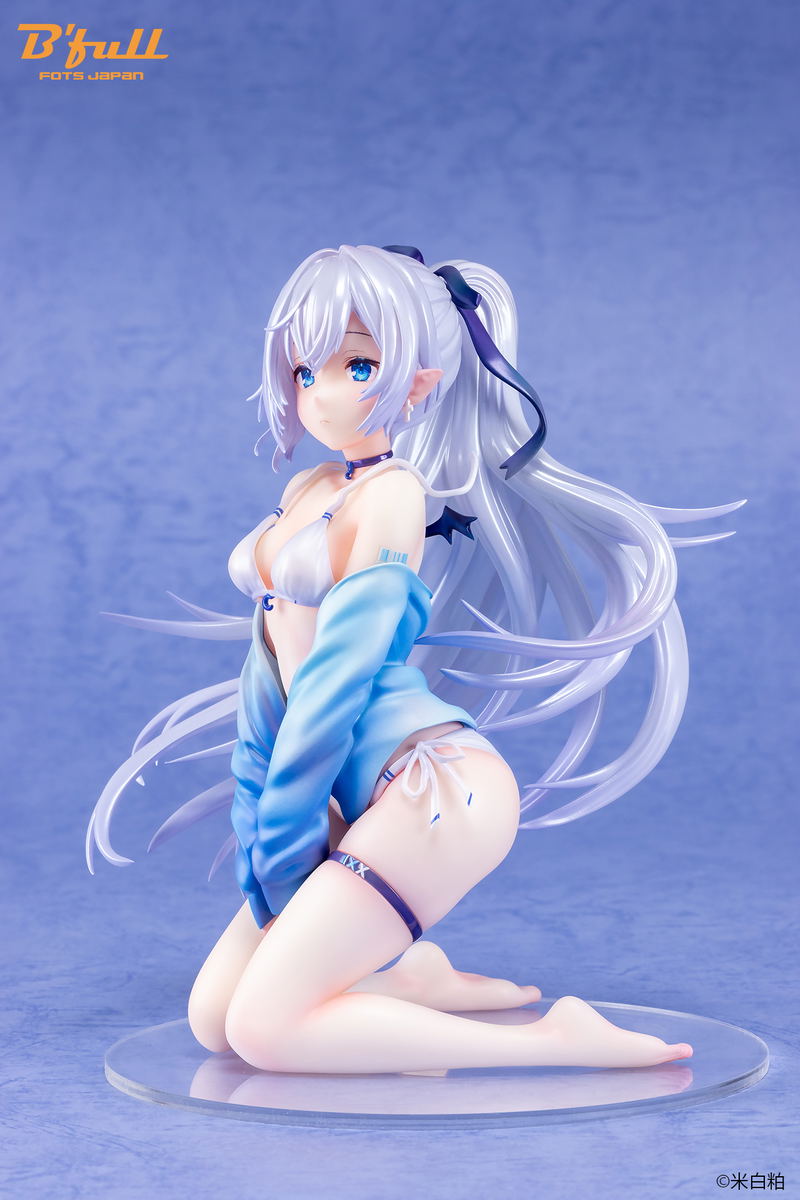 Kasu Komeshiro Original Illustration 1/7 Scale Pre-Painted Figure: Aqua-chan image 3