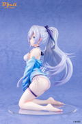 Kasu Komeshiro Original Illustration 1/7 Scale Pre-Painted Figure: Aqua-chan thumbnail 4
