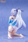 Kasu Komeshiro Original Illustration 1/7 Scale Pre-Painted Figure: Aqua-chan thumbnail 5