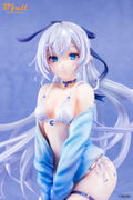 Kasu Komeshiro Original Illustration 1/7 Scale Pre-Painted Figure: Aqua-chan thumbnail 9