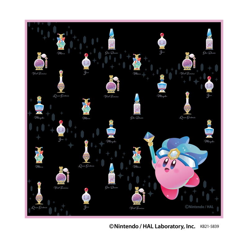 Kirby's Dream Land - Kirby Mystic Perfume Microfiber Towel Black image 1