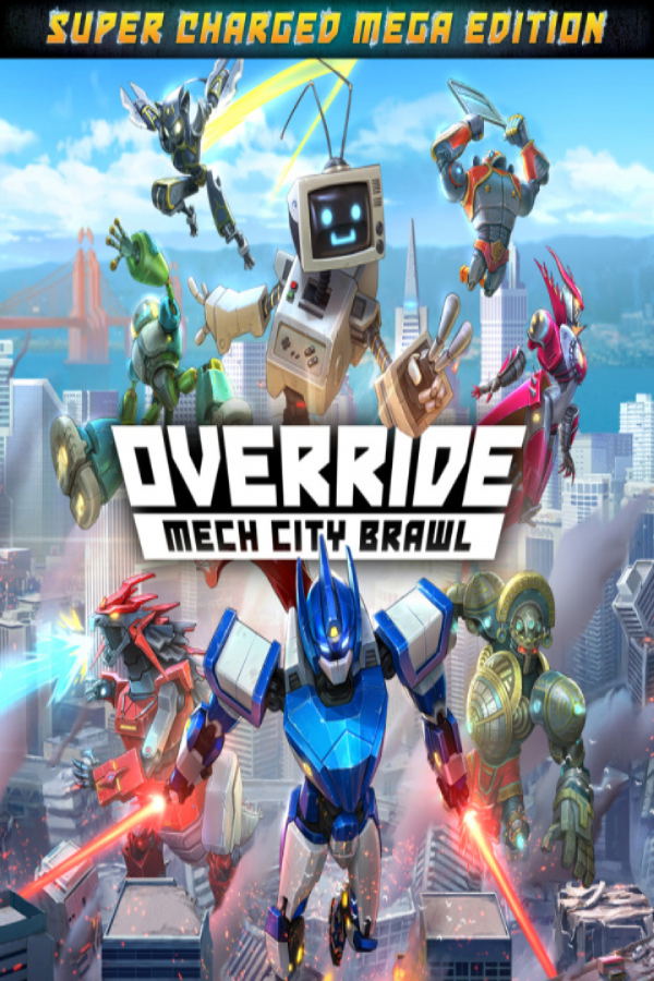 Override: Mech City Brawl - Super Charged (Mega Edition) <span class="ext" style="background-color: #2a475e; color: #FFFFFF;">STEAM</span> <span class="ext ext_digital">digital</span> image 1