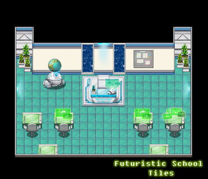 RPG Maker VX Ace: Futuristic School Tiles (DLC) <span class="ext" style="background-color: #2a475e; color: #FFFFFF;">STEAM</span> <span class="ext" style="background-color: #B0000F; color: #FFFFFF;">DLC</span> <span class="ext ext_digital">digital</span> image 3