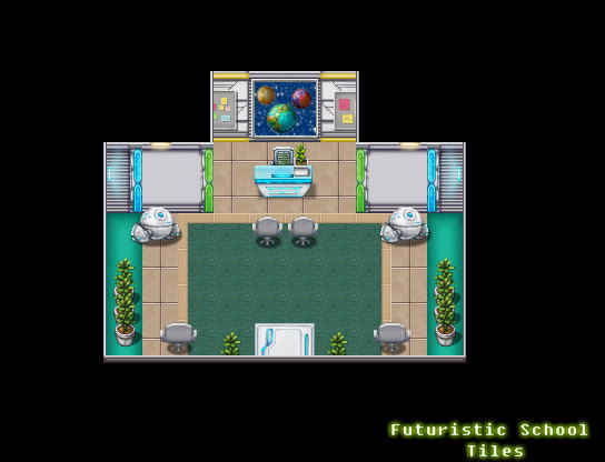 RPG Maker VX Ace: Futuristic School Tiles (DLC) <span class="ext" style="background-color: #2a475e; color: #FFFFFF;">STEAM</span> <span class="ext" style="background-color: #B0000F; color: #FFFFFF;">DLC</span> <span class="ext ext_digital">digital</span> image 4