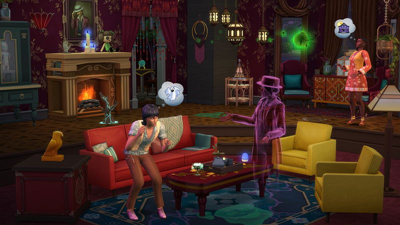 The Sims 4: Paranormal Stuff (DLC) <span class="ext" style="background-color: #F96529; color: #FFFFFF;">Electronic Arts</span> <span class="ext" style="background-color: #B0000F; color: #FFFFFF;">DLC</span> <span class="ext ext_digital">digital</span> image 2