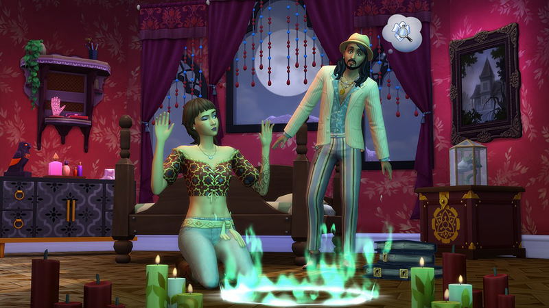 The Sims 4: Paranormal Stuff (DLC) <span class="ext" style="background-color: #F96529; color: #FFFFFF;">Electronic Arts</span> <span class="ext" style="background-color: #B0000F; color: #FFFFFF;">DLC</span> <span class="ext ext_digital">digital</span> image 4