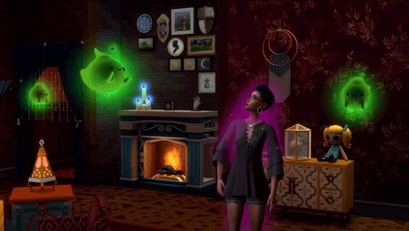 The Sims 4: Paranormal Stuff (DLC) <span class="ext" style="background-color: #F96529; color: #FFFFFF;">Electronic Arts</span> <span class="ext" style="background-color: #B0000F; color: #FFFFFF;">DLC</span> <span class="ext ext_digital">digital</span> image 5