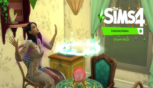 The Sims 4: Paranormal Stuff (DLC) <span class="ext" style="background-color: #F96529; color: #FFFFFF;">Electronic Arts</span> <span class="ext" style="background-color: #B0000F; color: #FFFFFF;">DLC</span> <span class="ext ext_digital">digital</span> image 1