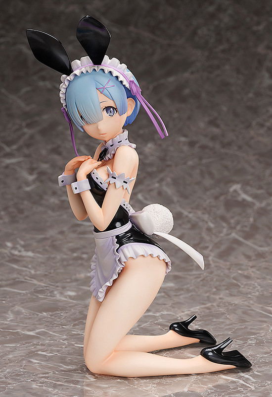 Re:Zero - Starting Life in Another World 1/4 Scale Pre-Painted Figure: Rem Bare Leg Bunny Ver. image 3
