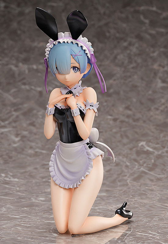 Re:Zero - Starting Life in Another World 1/4 Scale Pre-Painted Figure: Rem Bare Leg Bunny Ver. image 4