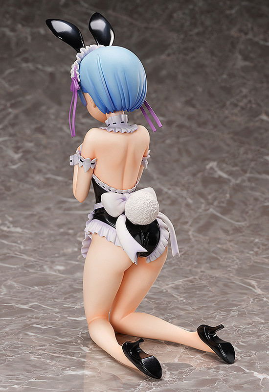 Re:Zero - Starting Life in Another World 1/4 Scale Pre-Painted Figure: Rem Bare Leg Bunny Ver. image 5