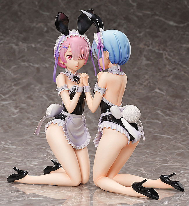 Re:Zero - Starting Life in Another World 1/4 Scale Pre-Painted Figure: Rem Bare Leg Bunny Ver. image 8