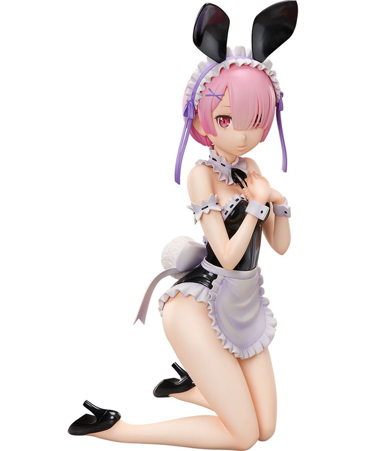Re:Zero - Starting Life in Another World 1/4 Scale Pre-Painted Figure: Ram Bare Leg Bunny Ver. image 1