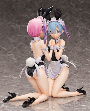 Re:Zero - Starting Life in Another World 1/4 Scale Pre-Painted Figure: Ram Bare Leg Bunny Ver.