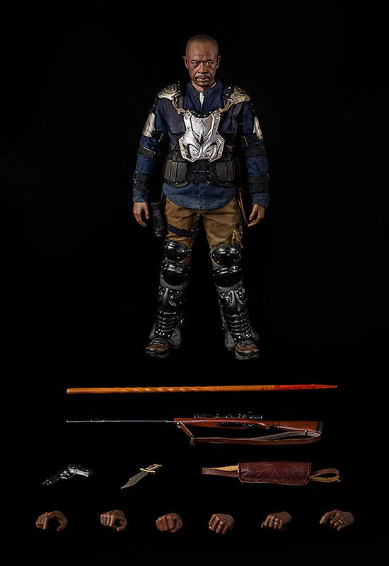 The Walking Dead 1/6 Scale Action Figure: Morgan Jones Season 7 image 10