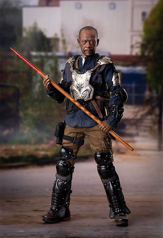 The Walking Dead 1/6 Scale Action Figure: Morgan Jones Season 7 image 2