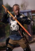 The Walking Dead 1/6 Scale Action Figure: Morgan Jones Season 7 thumbnail 4