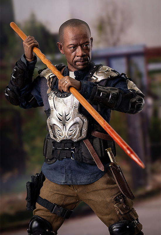 The Walking Dead 1/6 Scale Action Figure: Morgan Jones Season 7 image 4