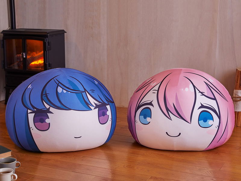 Yuru Camp Season 2: Nadeshiko Kagamihara Big Mochi Petit Marukko Sofa Cushion image 8