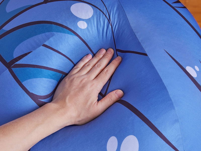 Yuru Camp Season 2: Rin Shima Big Mochi Petit Marukko Sofa Cushion image 5