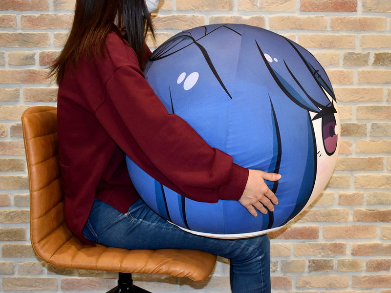 Yuru Camp Season 2: Rin Shima Big Mochi Petit Marukko Sofa Cushion image 9