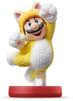 amiibo Super Mario Series Figure Double Set (Cat Mario / Cat Peach) image 2