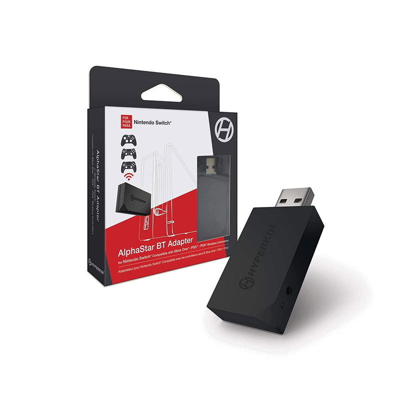 AlphaStar Adapter For Nintendo Switch Compatible With Xbox One / PS5 / PS4 Wireless Controllers image 1