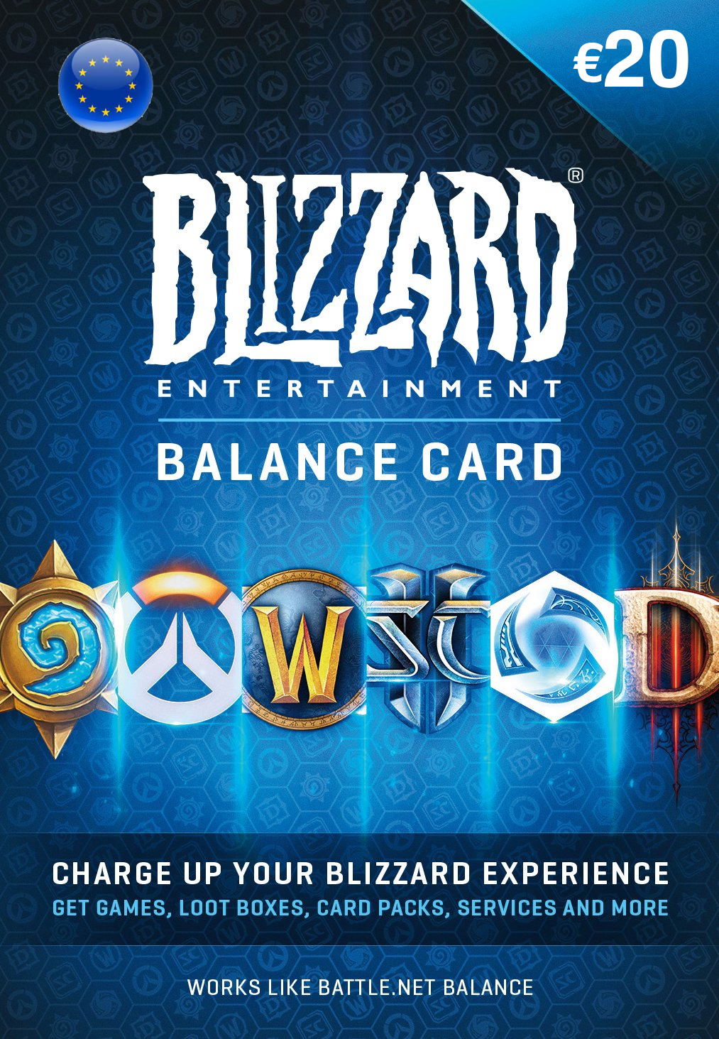 Blizzard Gift Card (EUR 20) | Europe Account digital — Import Game Deal