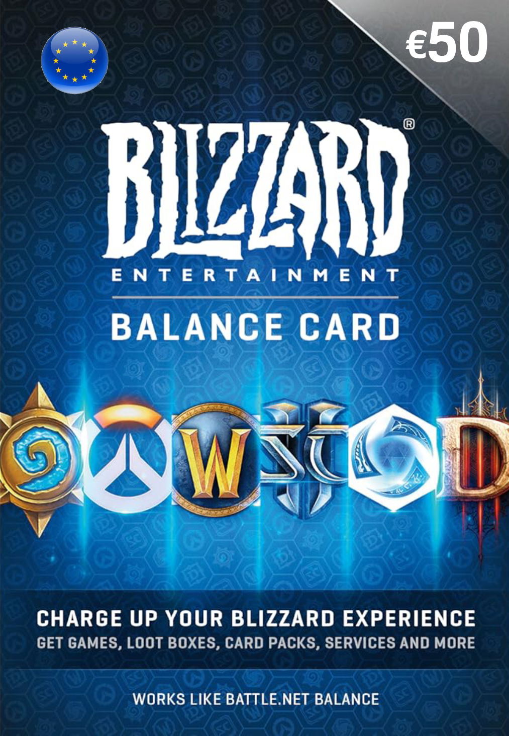 Blizzard Gift Card (EUR 50) | Europe Account digital — Import Game Deal