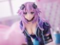 Hyperdimension Neptunia 1/8 Scale Pre-Painted Figure: Dimensional Traveler Neptune Waking Up Ver. thumbnail 5