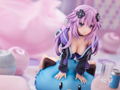 Hyperdimension Neptunia 1/8 Scale Pre-Painted Figure: Dimensional Traveler Neptune Waking Up Ver. thumbnail 6