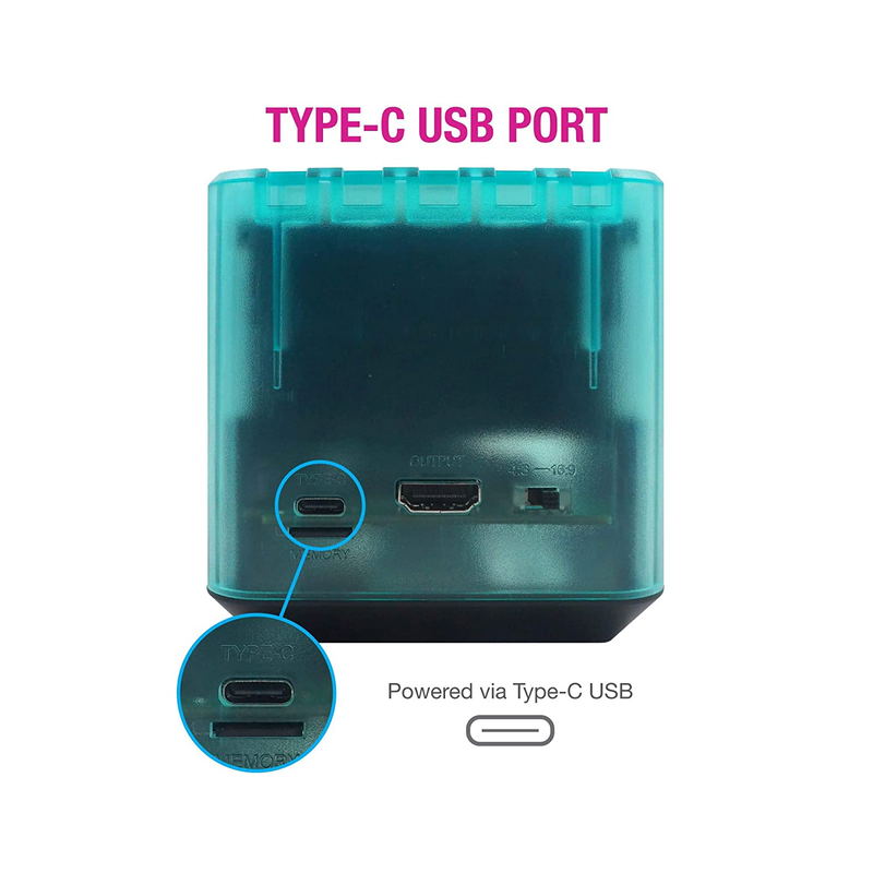 RetroN Sq: HD Gaming Console for Game Boy / Game Boy Color / Game Boy Advance (Hyper Beach) image 6