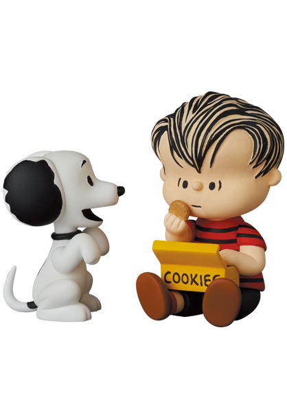 Ultra Detail Figure No. 617 Peanuts Series 12: 50's Snoopy and Linus image 1