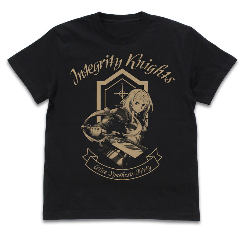 Sword Art Online Alicization War of Underworld - Alice Synthesis Thirty T-shirt Black (M Size) image 1