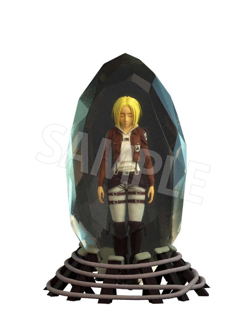 Attack On Titan Full Color 3D Crystal Figure: Annie Leonhart image 1