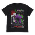 Evangelion - NERV Acid Graphics T-shirt Black (S Size) thumbnail 1