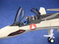 Macross Plus 1/60 Scale Pre-Painted PVC Figure: Perfect Transformation YF-19 New Version With Fast Pack (Re-run) thumbnail 4